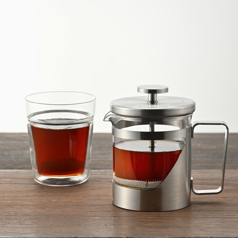 HARIO (Hariol 7) Press Type Coffee with Double Mesh Gift