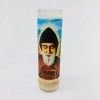 Dharma Candles San Charbel Candle Catholic 14 Oz Glass Devotional
