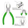 Telituny Carbon Steel Jewellery Pliers, Nylon Jaw Pliers, Flat Pliers,