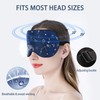 townssilk 100% Silk Sleep mask with Adjustable Strap,Comfortable and Super
