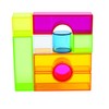 Excellerations STEM Translucent Light Blocks - Set of 100 in