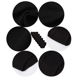 Kids Series Black Soft Cotton Panties Big Girls' Assorted Underwear (Pack of 6) Size 8