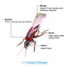 YZD Realistic Trout Hand Tie Fly Fishing Flies Collection Dry