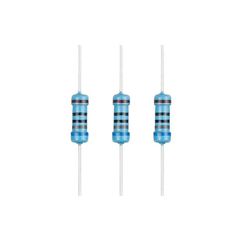 EDGELEC 100pcs 680 ohm Resistor 1/2w (0.5Watt) ±1% Tolerance Metal