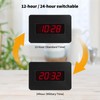 Timegyro Digital Wall Clock Battery Operated with LED Display, Wall