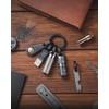 TIMULTI Titanium Key Chain, Key Ring, Carabiner, For Connecting, Mini