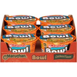 Maruchan Bowl Chicken, 3.31 Oz, Pack of 6
