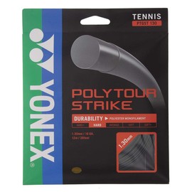 YONEX Unisex - Adult Poly Tour Strike String Set 12m Black Tennis String