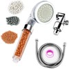 High Pressure Filter Shower Head With Replacement Hose And Bracket,