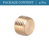 QUARKZMAN 1/4 Inch G Male Thread Brass Pipe Fittings x