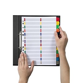 Marbig Marbig 35100 Indices PP A4 1-5 Tab Grey