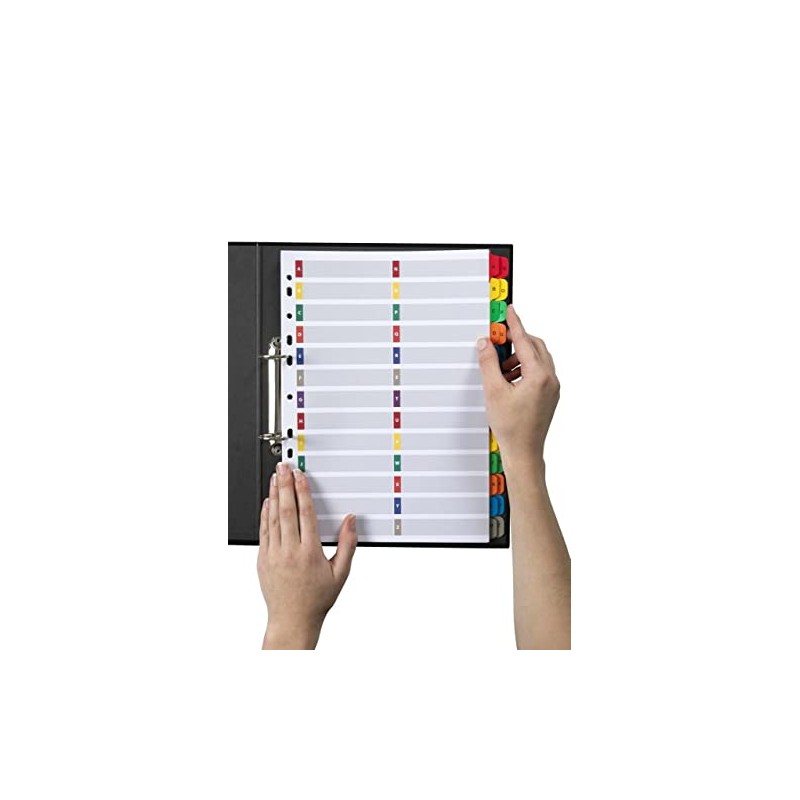 Marbig Marbig 35100 Indices PP A4 1-5 Tab Grey