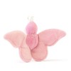 Trudi 51325 Butterfly Mini Plush, Pink, XXS