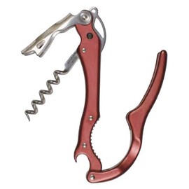 Multi All-Purpose Aluminum Waiter's Corkscrew, Four Uses