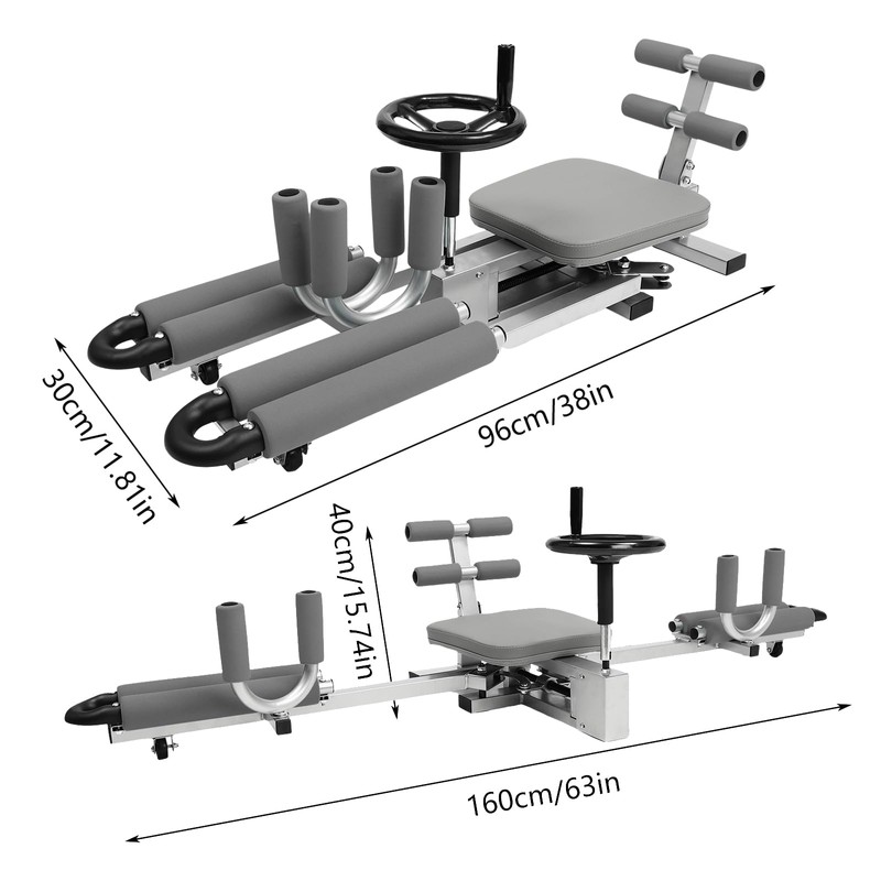 JAYGOVAN Leg Stretcher Split Machine 330LBS Heavy Duty Leg Stretching
