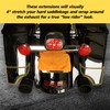 XFMT 4"Hard Stretched Saddlebags Extension Fit For Harley Street Glide