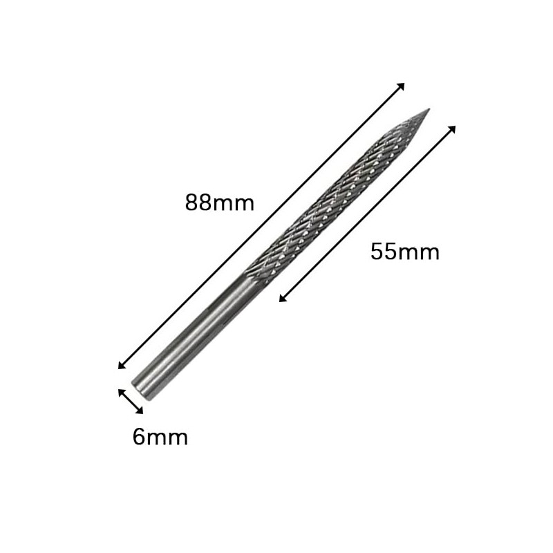 GUDINGHENG Tungsten Steel Mushroom Plug Drill Bits for Tire Repair,