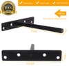 Blind Floating Shelf Brackets - DIY Heavy Duty 8 inch