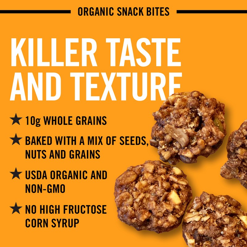Dave's Killer Bread PB & Chocolate Organic Snack Bites, Organic