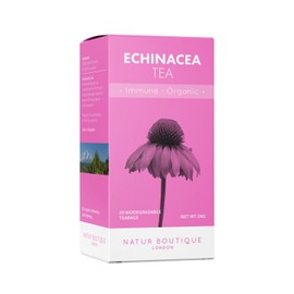 Organic Echinacea Tea 20 teabags, Pack of 6 (120 teabags)