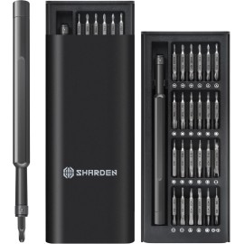Sharden Precision Screwdriver Set 49 in 1 SHARDEN Small Black