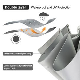 RXHOSIGAY Color Glue Coating Sun Umbrella UV Protection Compact Folding Windproof Parasols Travel Auto Open Close Blocking UV 99.98%