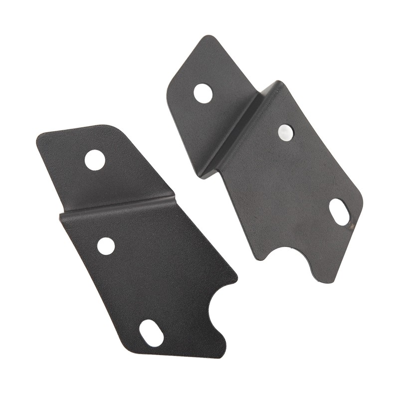 1 Pair A Pillar LED Light Brackets Black Powder Coating