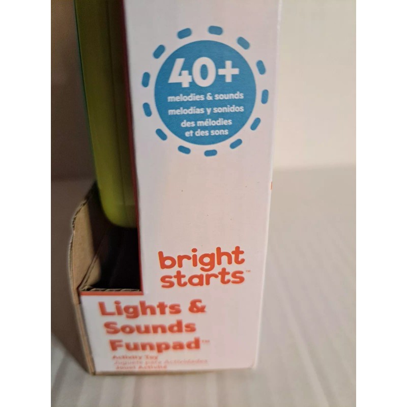 Bright Starts Lights & Sounds Fun pad Activity Toy NEW