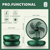 Chchmu USB Desk Fan Mini 8 Inch Foldable Desktop Table