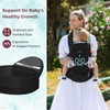 Momcozy Baby Carrier with Hip Seat, 2-in-1 Forward-Facing Carry for