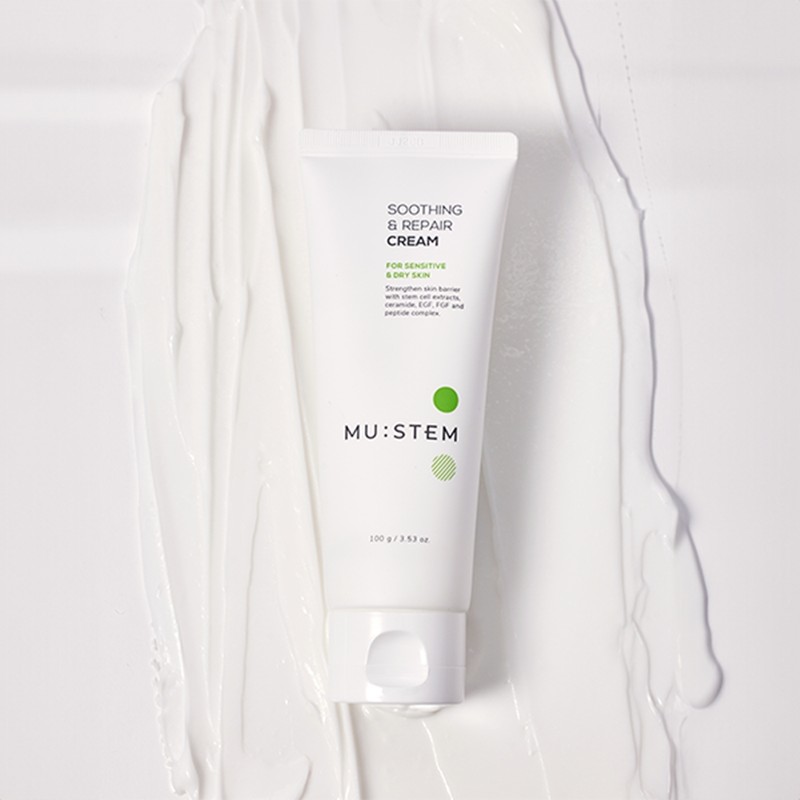MUSTEM Soothing & Repair Cream 100g / 뮤스템 수딩 &