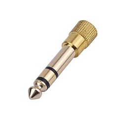 ATC® 5 Pack 6.5mm 1/4-inch Male Plug to 3.5mm 1/8-inch Female Stereo Jack Headphone Headset Audio Adapter Extender