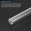 MECCANIXITY Acrylic Pipe Clear Rigid Round Tube 16mm(5/8 inch) ID