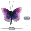 COM-FOUR® 12 x Butterfly for Decoration - Artificial Flutter Animals