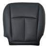 NLQR Front Driver Side Bottom Replacement Perforated Seat Cover Black