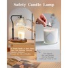 Viyelioc Candle Warmer Lamp, Candle Lamp Warmer with Timer &