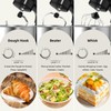 Electric Stand Mixer,10 Speeds Tilt-Head Food Mixer, 3-IN-1 Kitchen Mixer