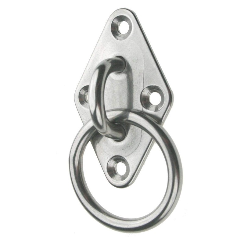 ARBO-INOX® - Eye plate - with ring - stainless steel