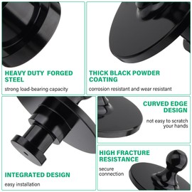 Racewill Fifth Wheel Gooseneck Hitch Adapter, Kingpin to 2-5/16'' Gooseneck Ball Adapter for RV Truck Pickup Trailer, 30000lbs Max Load Capacity