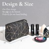 zenpunk Pequeña bolsa de maquillaje para bolso, organizador de maquillaje