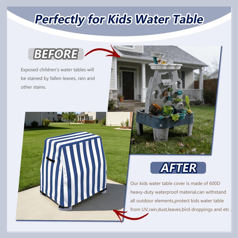 Kids Water Table Cover for Step2 Misting Mountain & Waterfall