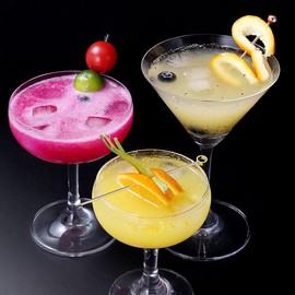 Cocktail Picks+Holder Kit Reusable Martini Picks Cocktail Toothpicks Fruit Picks (Black)