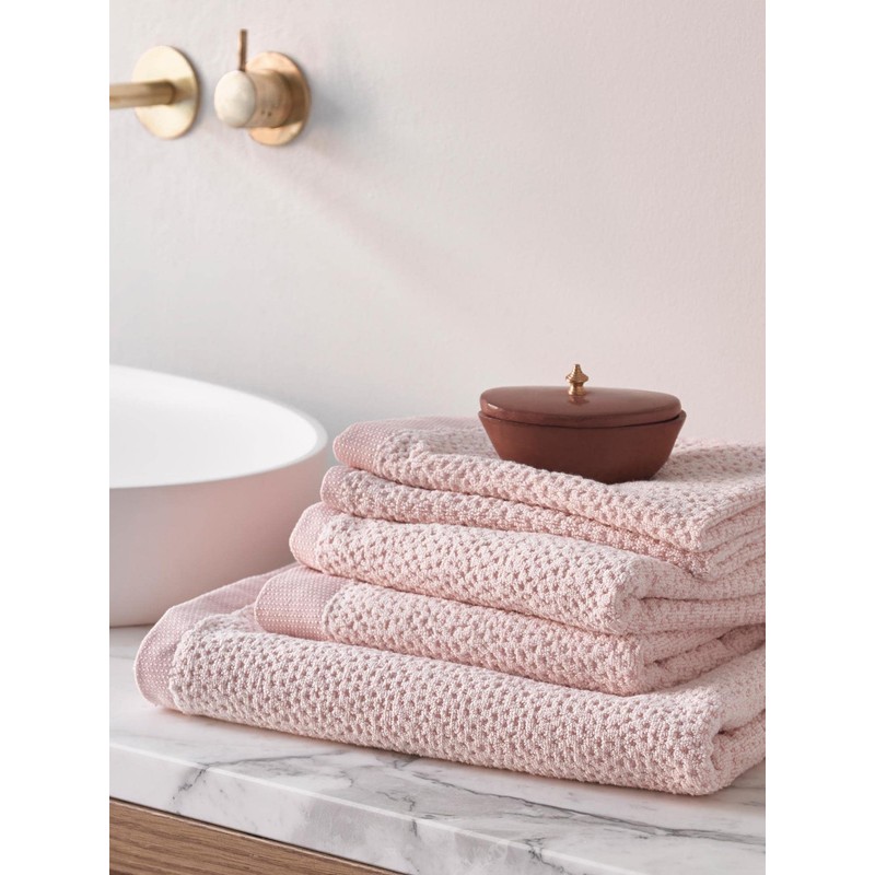 ESSENZA Connect Organic Breeze Rose Towel 60 x 110 cm