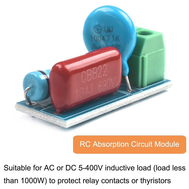 DAOKI RC Snubber/Absorption Circuit Module, Relay Contact Protection Relay Thyristor