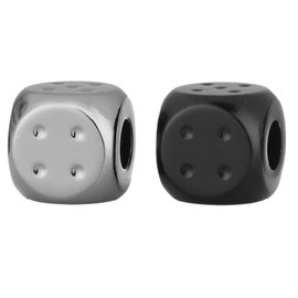 raupir Set of 2 embers for ashtray cubes, metal fire killer