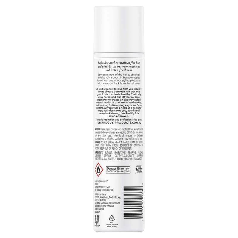 Toni & Guy Dry Shampoo, 5.2 oz