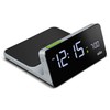 Braun Digital Alarm Clock with VA LCD Display, 10W Qi