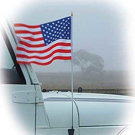 FindingKing American Flag for Car Antenna 12" x 18"