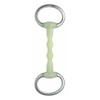 Happy Mouth Ripple Eggbutt Snaffle Dee Horse Bit (5 Inchs)