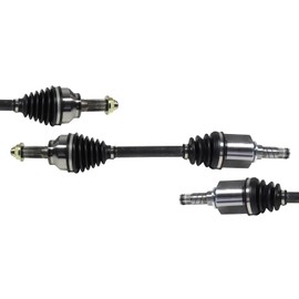 EXPEDE Front CV Axle Shaft Assembly Set FWD Compatible with Mazda 3 2005-2009 2.0L, 2 Pieces CV Axle Joint Front Left Right Side Auto Trans
